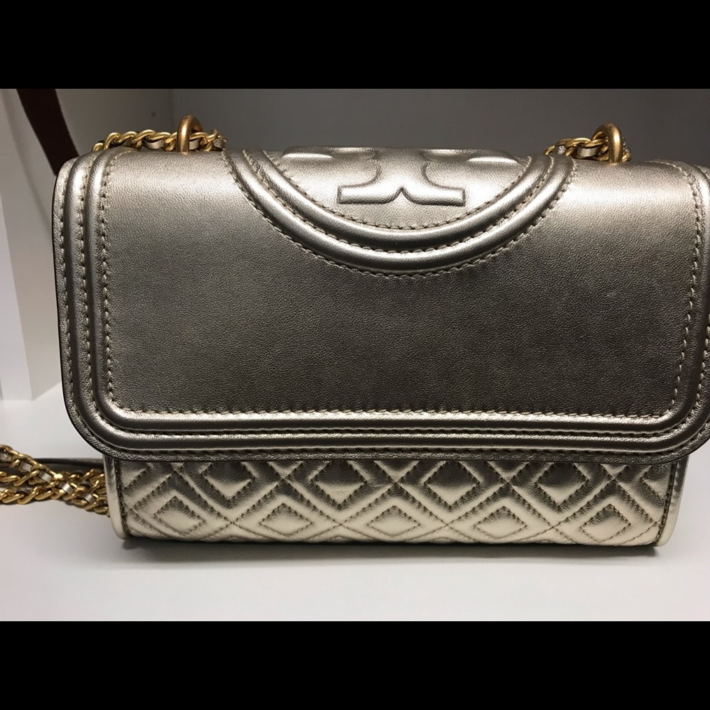 Tory Burch Metallic Crossbody Bag